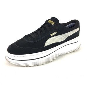 Puma Deva Suede Platform Shoe Wmns Sz 10